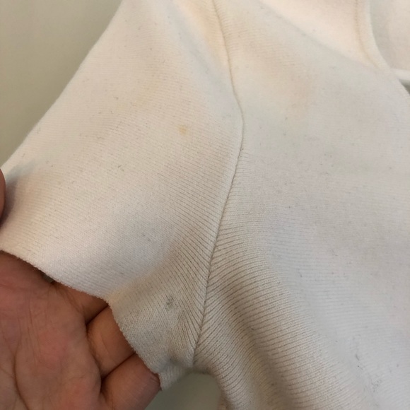 BCBG MaxAzria Maressa Thick White Crop Top - Picture 5 of 6